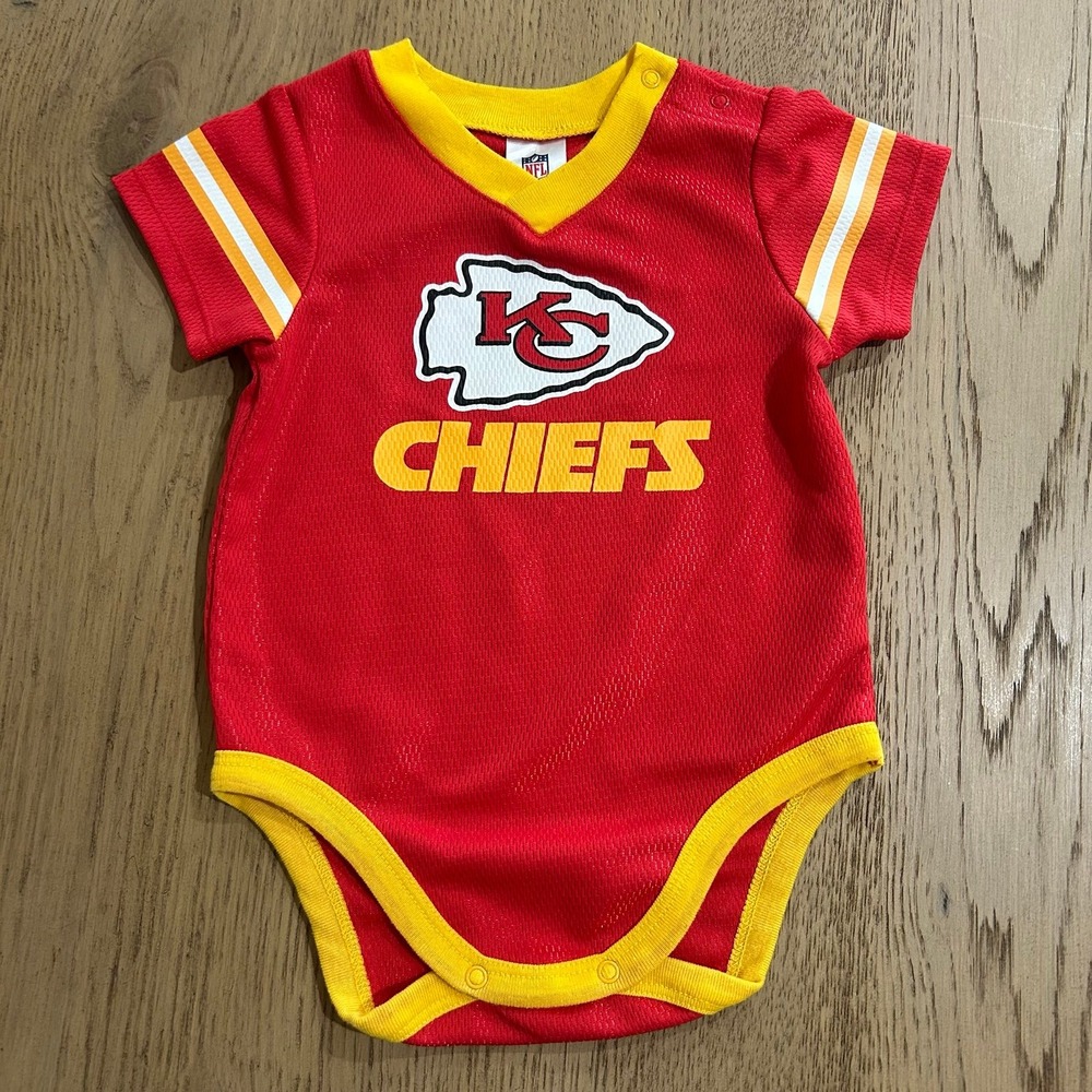 NFL Kansas City Chiefs Baby Outfit Bodysuit 6-12 Months